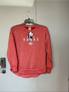 NBA Atlanta Hawks Red Crewneck Sweatshirt